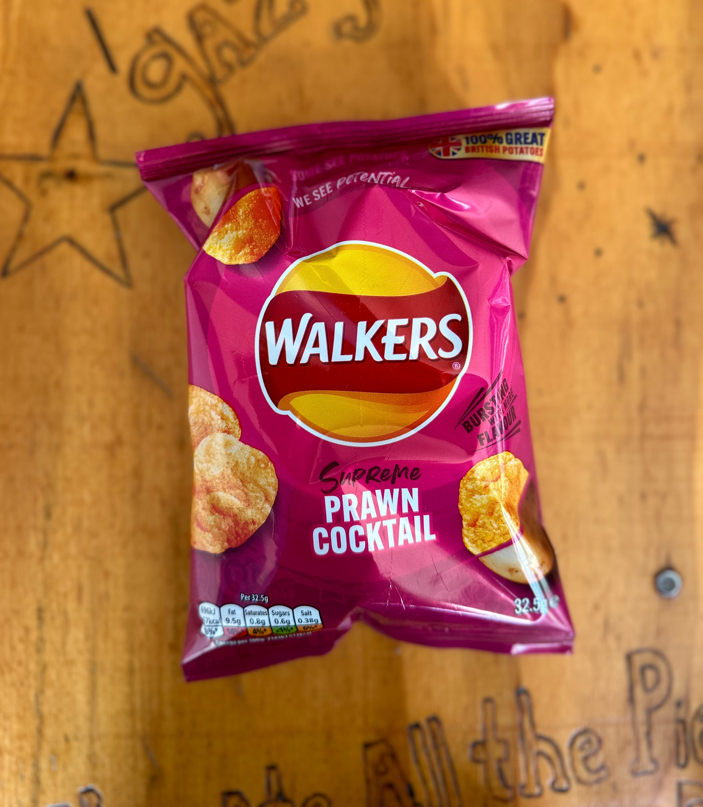 walkers prawn cocktail crisps